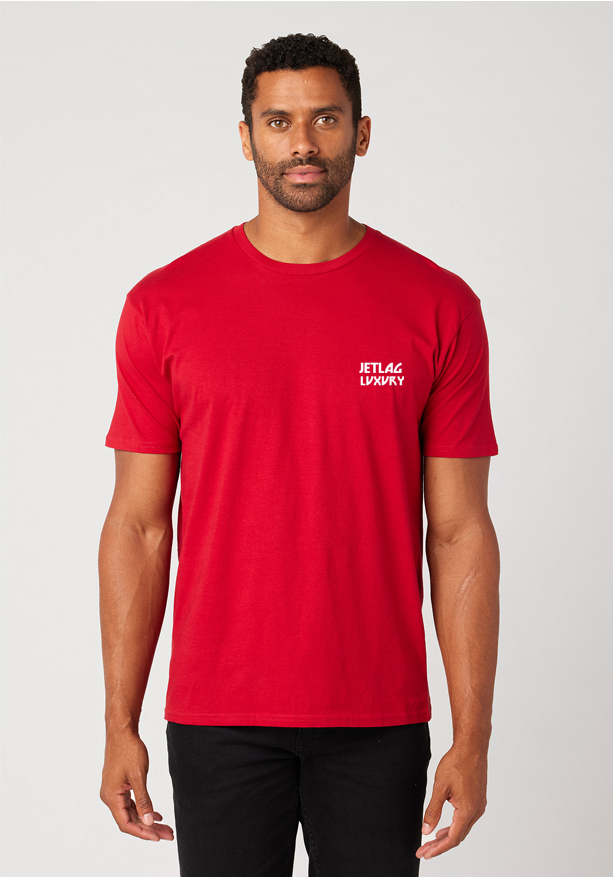 AJ Jetlag Luxury T-Shirt_Red